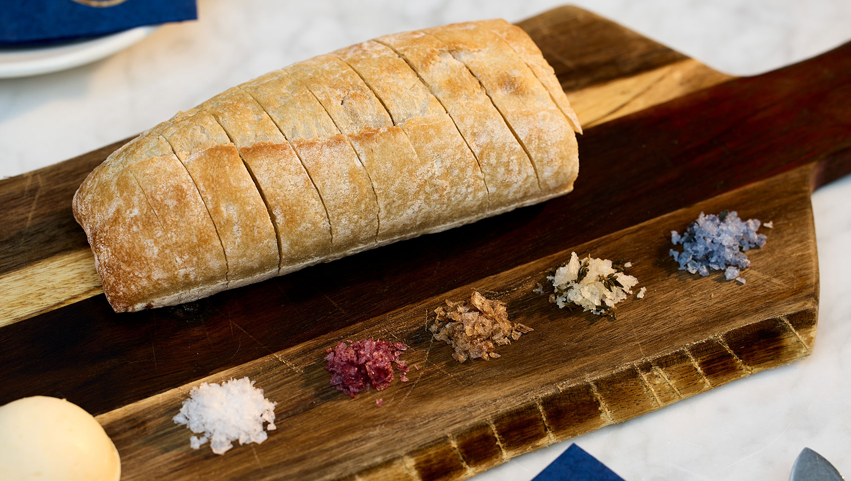 Bread, butter and salt